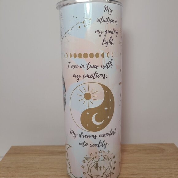 Pisces Zodiac Tumbler & Bookmark Bundle – The Crowing Hen - Picture 5 of 11